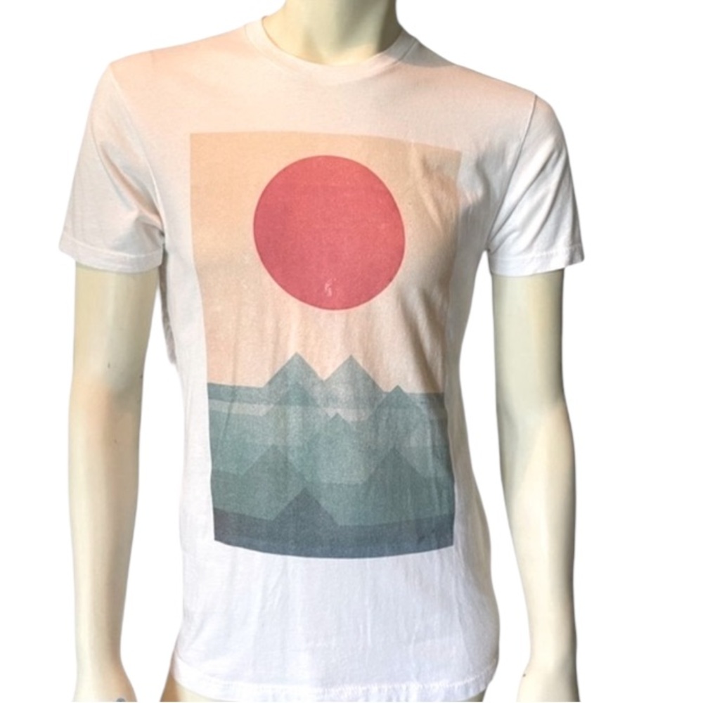 Threadless Seaside Sunset Graphic Tee